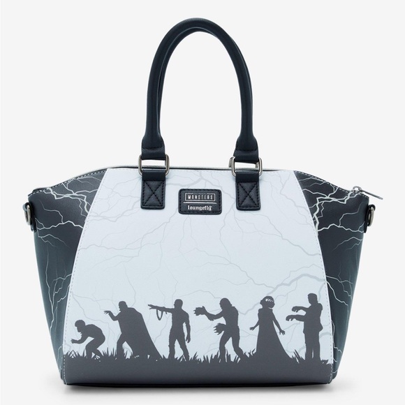 Loungefly Universal Monsters glow in the dark bag - Picture 3 of 5